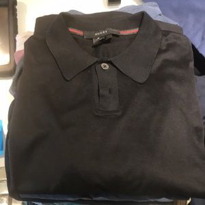 gucci collard shirt